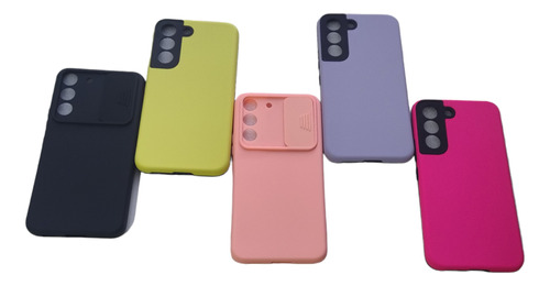 Lote Pack De 5 Fundas Para Samsung S21 Ultra Colores - Lisas