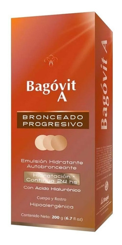 Bagovit A Autobronceante - Emulsión Hidratante X 200g