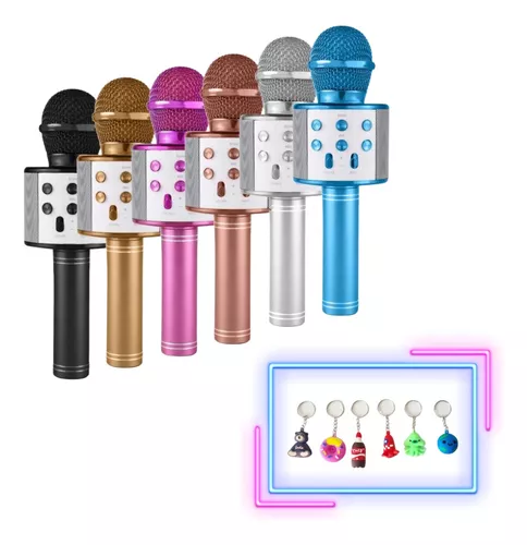 Microfone Karaokê Infantil com Bluetooth Preto - Toyng - Alves Baby