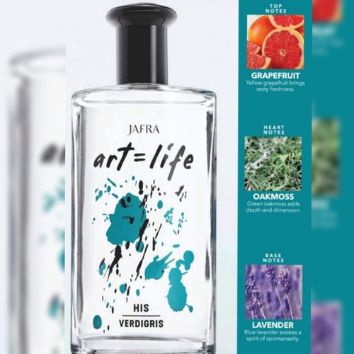 Perfume Jafra Art Life His Verdigris 100 Ml Original