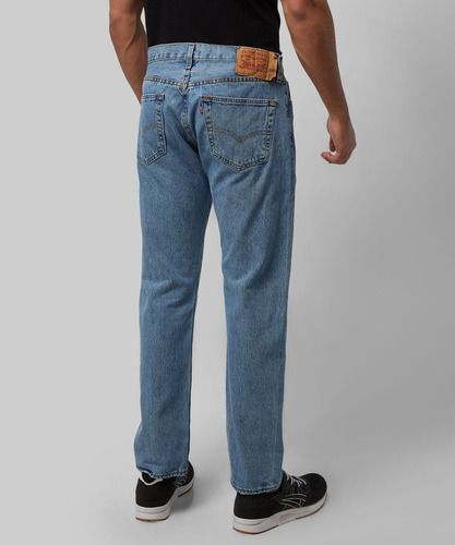Pantalón De Caballero Jeans Modelo 501 Recto Con Botones