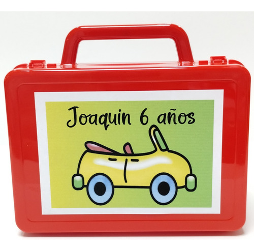 30 Valijas Golosineras Vacias Personalizadas Lunchera