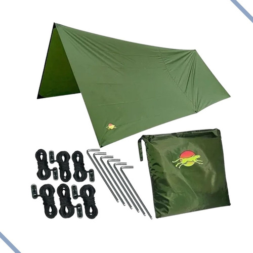 Isolamento Térmico Para Camping Guepardo Amazon 2cm X 10cm - Verde