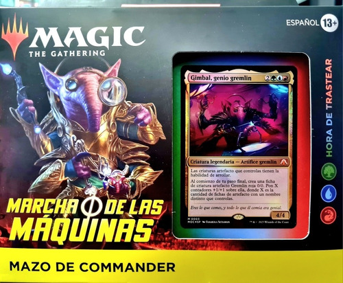 Magic March Of The Machine Commander Deck Tinker Time Españo
