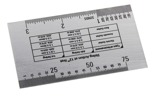 Bien Herramienta Musical Medidor De Acción De De Lutherie De