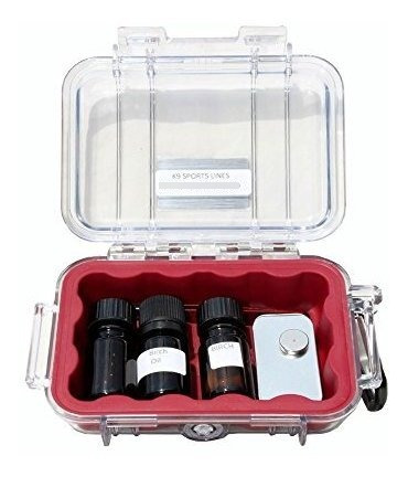 1020 Micro Case Rojo Transparente