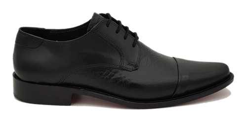 Zapatos Hombre Tabbuso 20228 De Vestir De Suela Cuero Negro