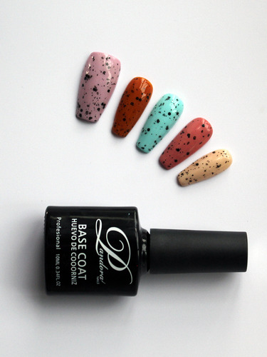 Pandora Glitter Gel Nail Polish Set/6 Pcs Huevos De Codorniz