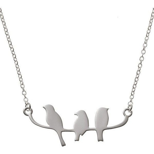 Collar De Plata 950 Corazones Dijes Mujer Parejas Cadenas En