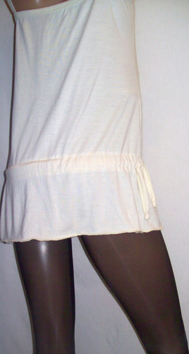 Vestido Corto Verano Talle 38 Busto 90cm Largo 72 Cm