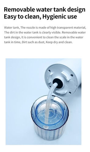 Irrigador Portátil Hilo De Agua Limpiador De Encías