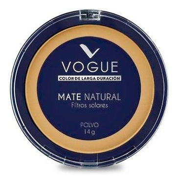 Polvo Compacto Vogue Mate Natural Original