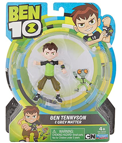 Figura De Acción Ben 10 Ben & Grey Matter