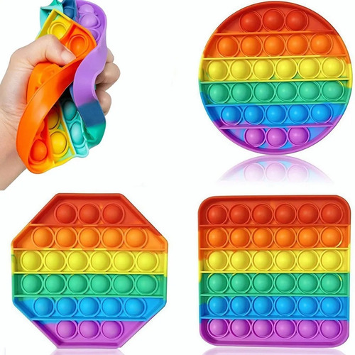 3 Piezas Juegete Burbujas Fidget Antiestres
