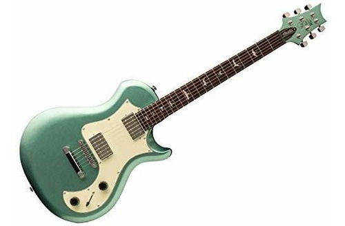 Guitarra eléctrica PRS Guitars SE Starla Stoptail se starla de caoba 2021 metallic green con diapasón de palo de rosa