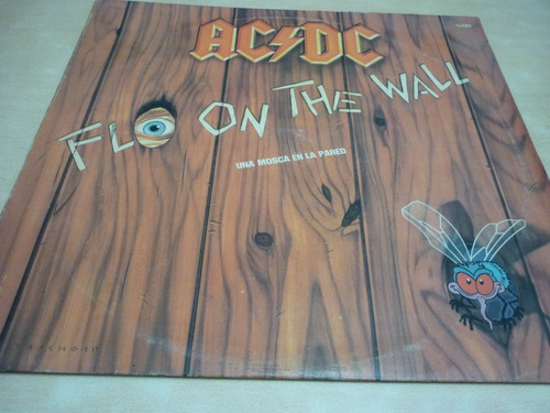 Acdc  Fly On The Wall Vinilo Original Excelente Inse Jcd055