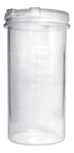 Pote Frasco P/ Amostras Com Tiossulfato 100ml Estéril 50 Und