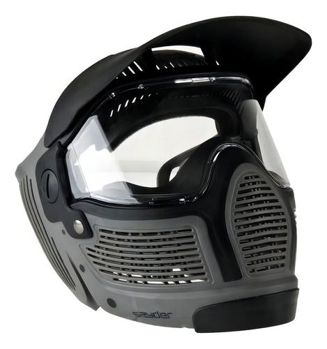 Careta Gotcha Spyder Avant Antifog Airsoft Xtreme Color Negro