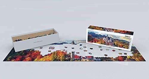 Eurographics 5444 Neuschwanstein Castle Baviera Alemania Pan
