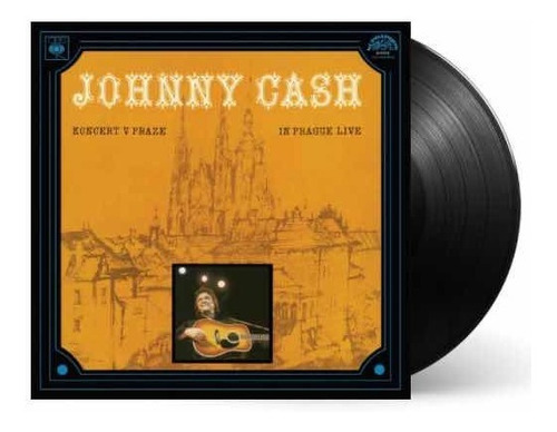 Johnny Cash Koncert V Praze In Pague Live Vinilo Lp