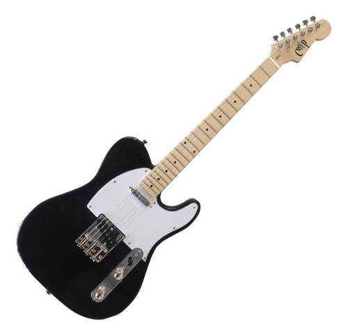 Imagen 2 de 6 de Pack Guitarra Telecaster Y Amplificador Creep Completo Blk