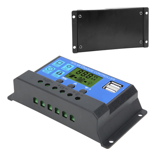 Controlador De Panel Solar Pantalla Lcd Control De Carga De