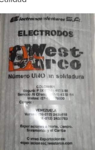 comprar Electrodos Hierro Colado Níquel 5\u002F32 - West Arco5\u002F32
