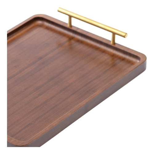 Bandeja De Madera Para Servir, Bandeja Para Mesa De 40x30cm