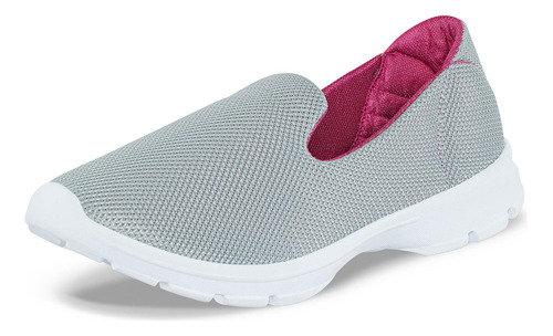 Tenis Enya Gris Para Mujer Croydon