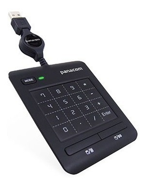 Teclado Touchpad Y Numerico - Retractil - Panacom