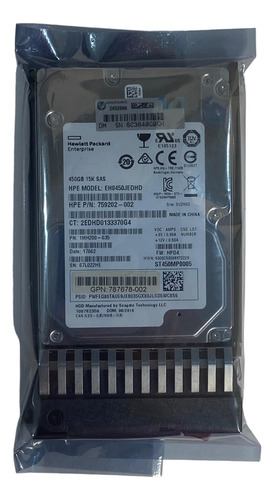 Hd Msa 450gb 12g Sas 15k Sff - J9f41a 787641-001