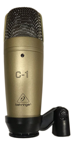 Microfone Behringer C-1 Condensador Cardioide Cor Dourado