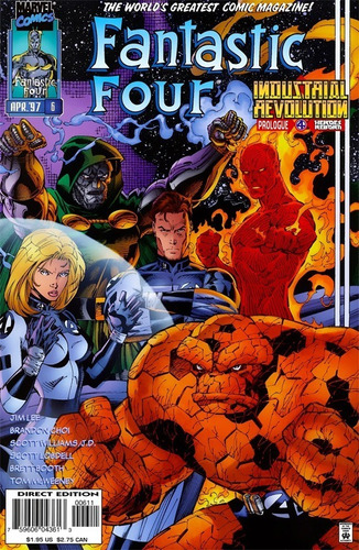 Fantastic Four 6 Quarteto Fantástico Importada Jim Lee