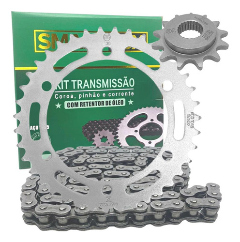 Kit Transmissão Relação Tração Honda Xre 300 C/ Retentor 