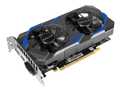 Imagem 9 de 9 de Placa de vídeo Nvidia Galax GeForce 10 Series GTX 1050 Ti 50IQH8DSQ31C OC Edition 4GB
