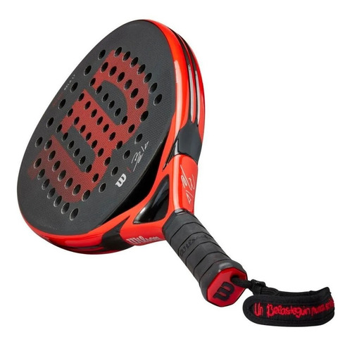 Imagen 2 de 5 de Paleta Padel Bela Lt Wilson Carbon Belasteguin Paddle
