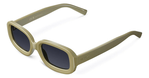 Lentes De Sol Meller - Dashi Pickle Carbon Lente Negro Varilla Amarillo Armazón Amarillo