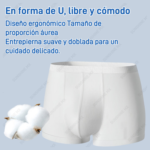 5pzs Algodón Boxer Calzones Para Hombre Desechable De Viajes