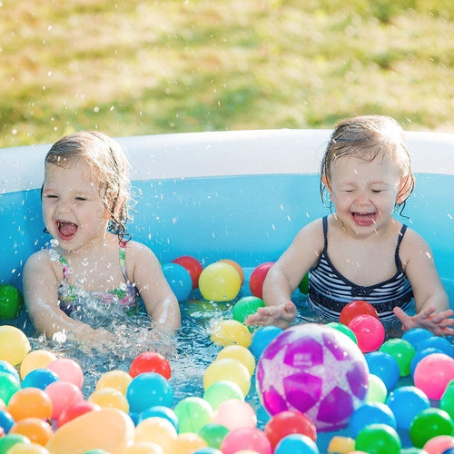 Sable Alberca Inflable 88x85 Para Niños Y Adultos Sa-hf041 Color Azul