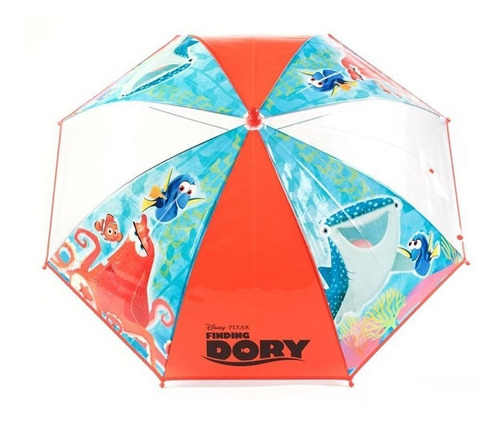 Paraguas Infantil Buscando A Dory Naranja- Wabro - Art 22105