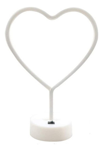 Luz Nocturna Led De Neón Con Forma De Corazón Y Amor Para Ni