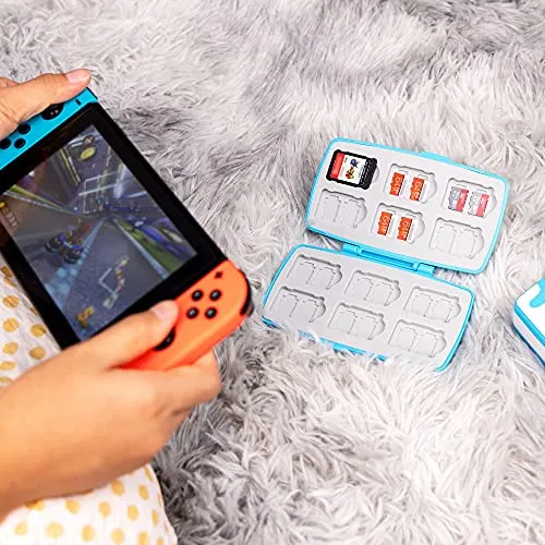 Pack Protector Para 72 Juegos Nintendo Switch Y Tarjetas Sd