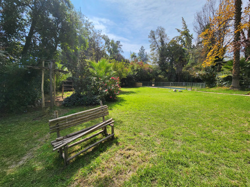 Hermosa Parcela 5550 Mt2 Con Casa Y Piscina (91894)