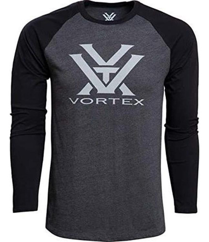 Vortex Optics Raglan Core Logo Camisas De Manga Larga