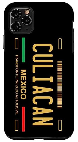 Funda Para iPhone 11 Pro Max Culiacan License Plate