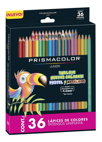 Colores Junior 4mm Redondos X36