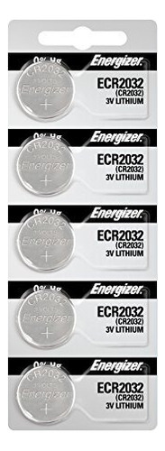 Energizer 2032 Bateria Cr2032 Lithium 3v (1 Paquete De 5)