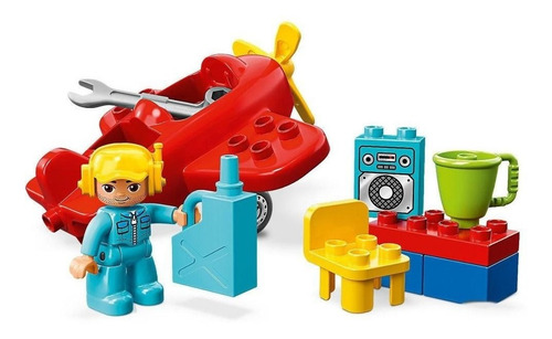 Blocos De Montar Lego Duplo Aviao 10908 12 Peças