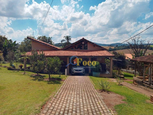 Chácara Com 2 Dormitórios À Venda, 1000 M² Por R$ 371.000,00 - Portal São Marcelo - Bragança Paulista/sp - Ch0217