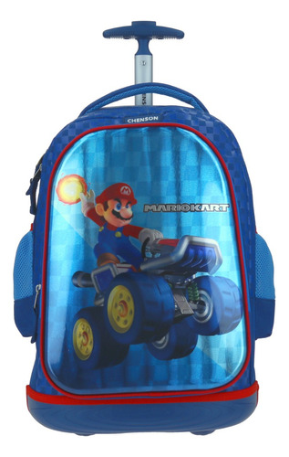 Mochila Grande Chenson Con Ruedas Mario Kart Markt